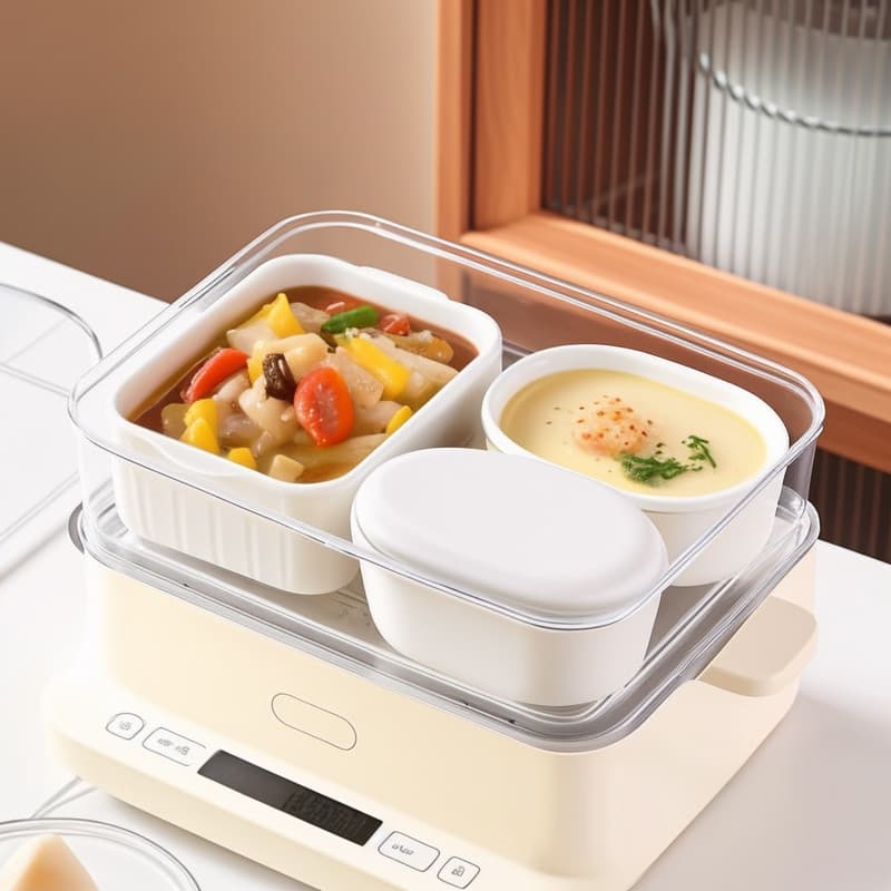 Pote de cerâmica para sopa, copo Oval para uso doméstico, à prova d'água, um porção, pequeno, Mini copo de sopa com tamp