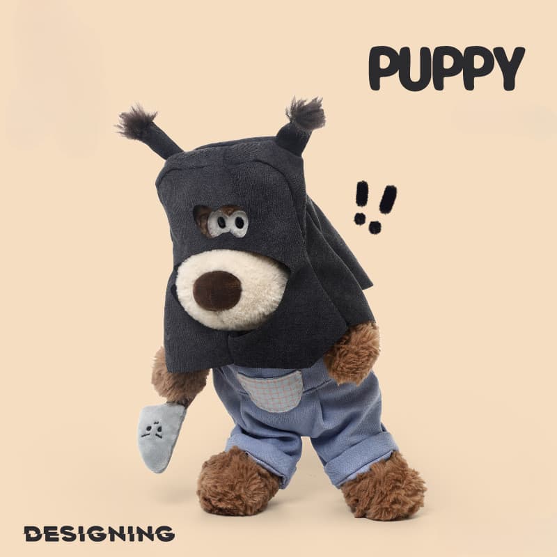 ‌ Adorável Brinquedo De Pelúcia Para Cachorro – Bicho Macio E Fofo , Amigo De Travesseiro Huggável Presente Perfeito Men