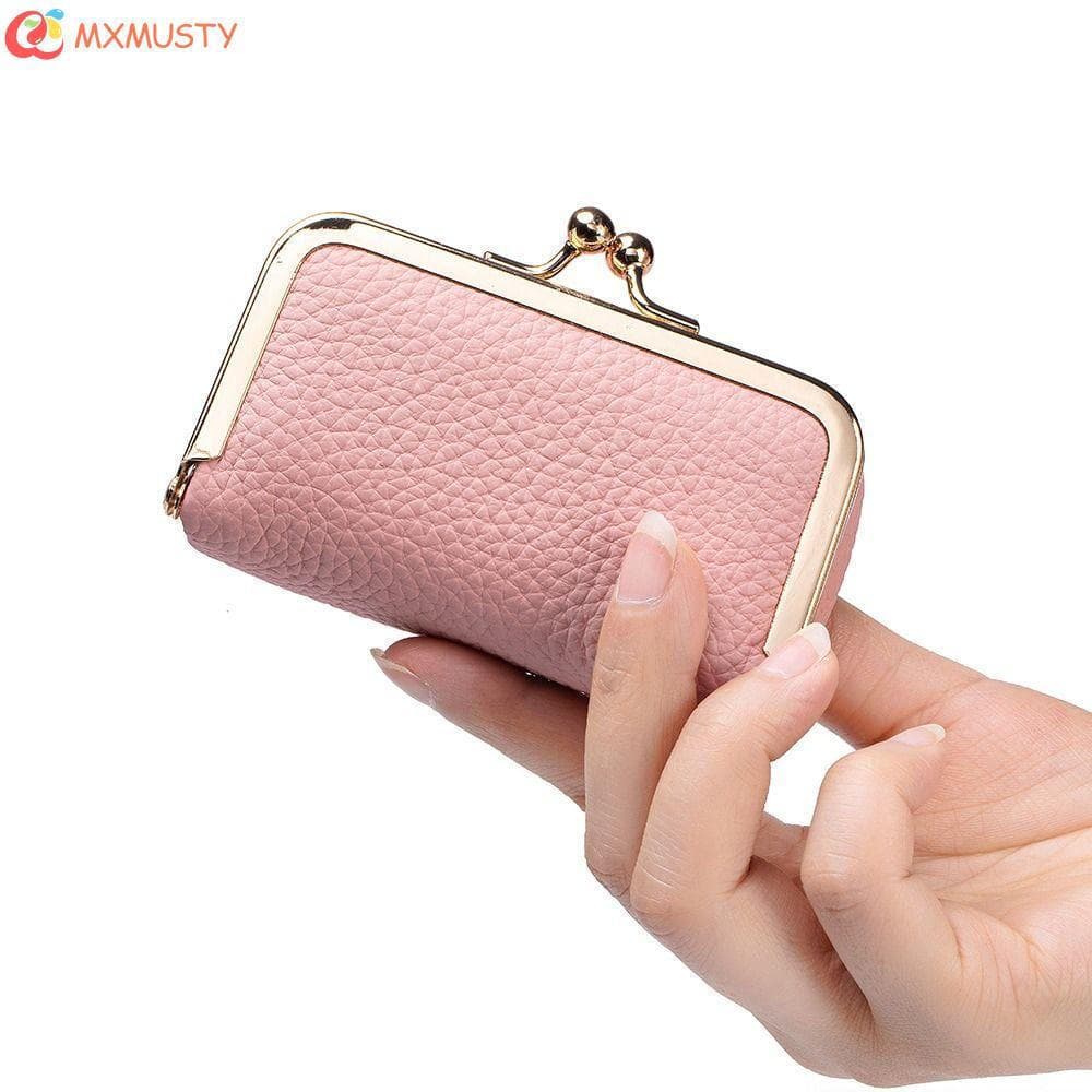 MXMUSTYZA Bolsa De Armazenamento De Joias De Couro , Portátil Requintada Para Batom , Carteira Simples Caixa