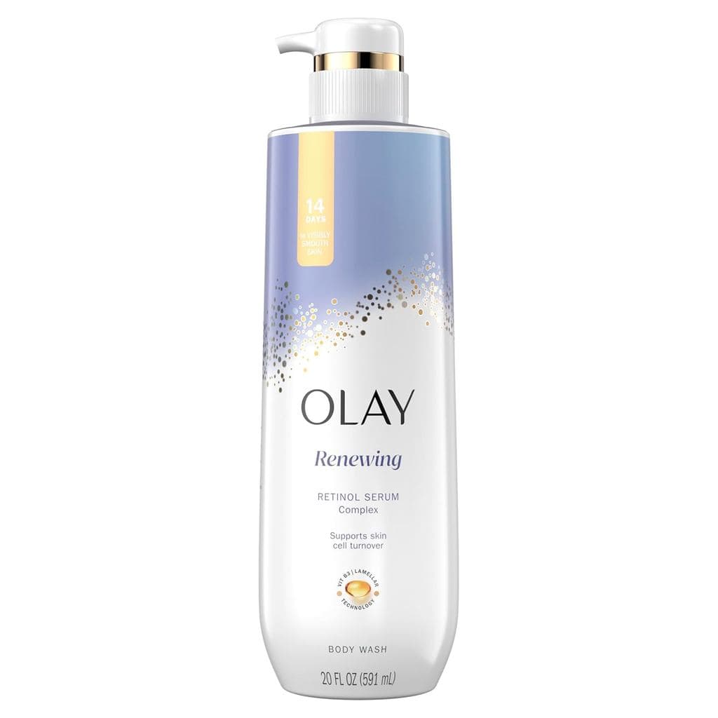 Olay Gel de Banho Noturno de Limpeza e Renovação, 17,9 fl oz G96A