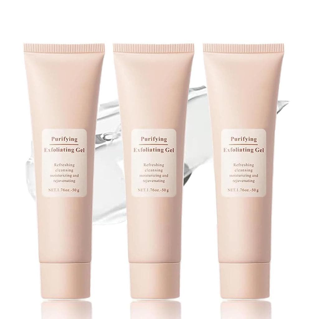 Gel Esfoliante Purificante, Gel Esfoliante para Rosto e Corpo, Esfoliante Facial Hidratante de Limpeza Profunda para Tod