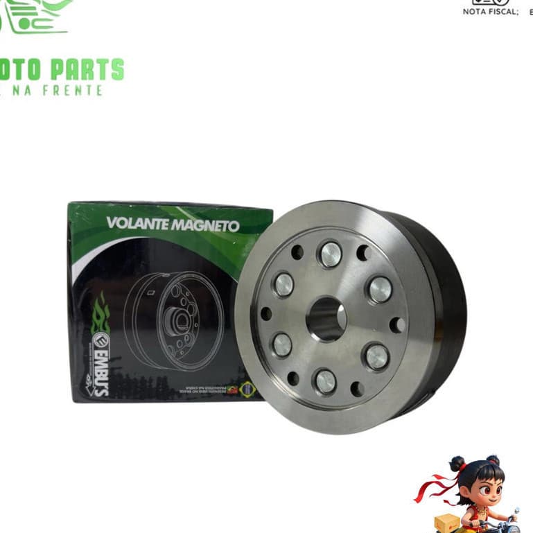 Volante Magneto Compativel Fan125 09 a 15/Nxr125 13 a 15 KS