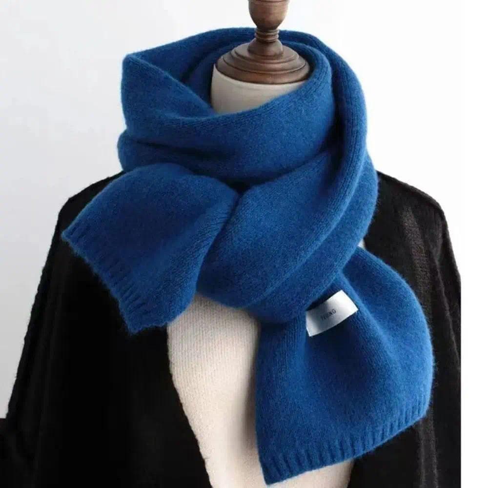 Moda Cachecol De Caxemira Feminino Inverno Xales E Envoltórios Hijab Cobertor Senhoras Grosso Lenço Bufanda Pashmina Lon