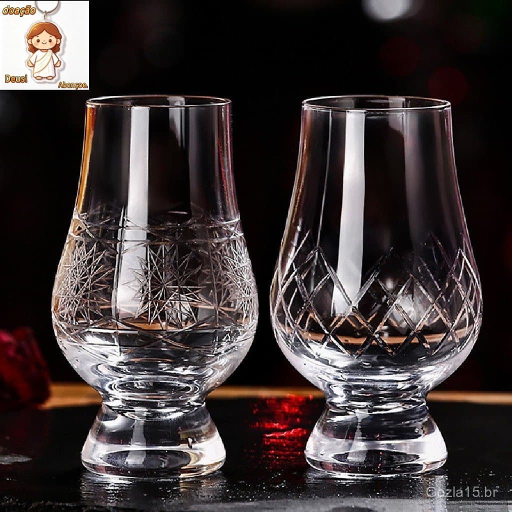 Taça De Cristal De Vidro Whiskey De 200ml Tasg De Vinho Copo De Fragrância HOT