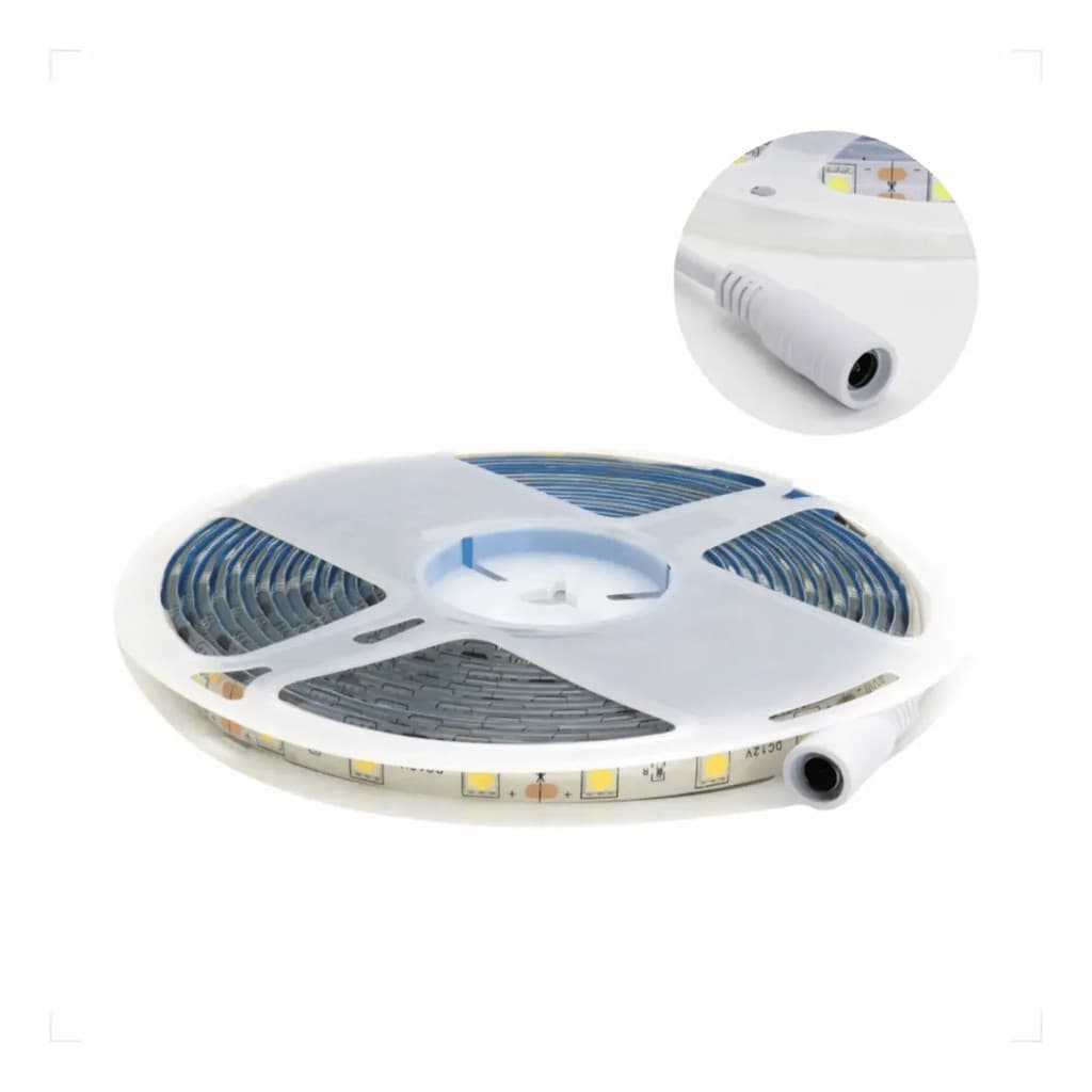 FITA LED SILICONE 60 LEDS 5050 12V 10MM 5MTS 3000K - APOLLO