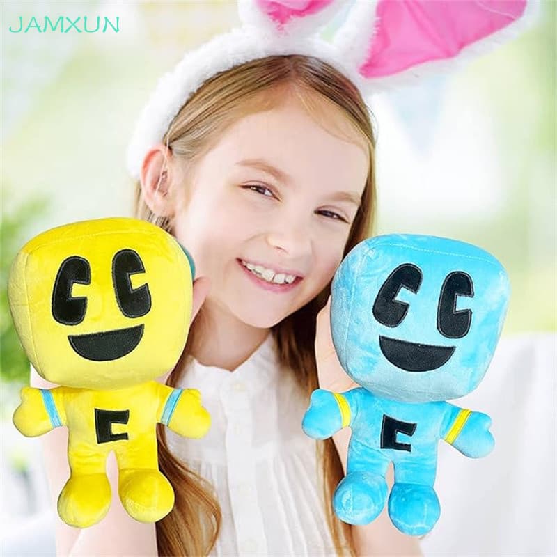 JAMXUN Minecraft Craftee Jogo Brinquedo Dos Desenhos Animados Simulação Confortável Modelo Animal Kawaii Personagem Joga