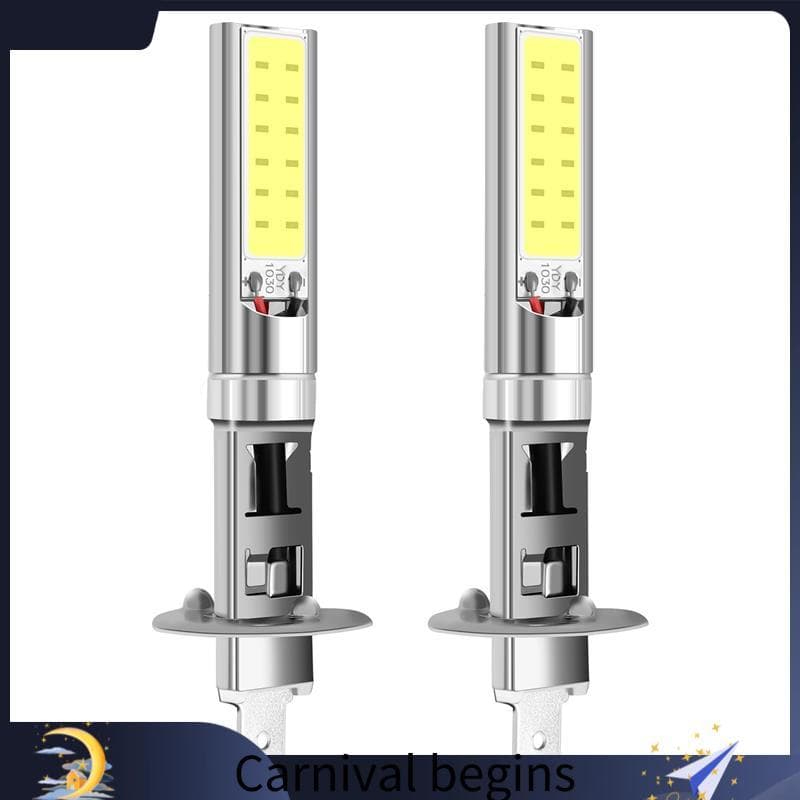 [eileenj3] 2X H1 Xenon Branco 6000K 7.5W COB LED SMD DRL Condução Farol De Nevoeiro Lâmpada De Cabeça