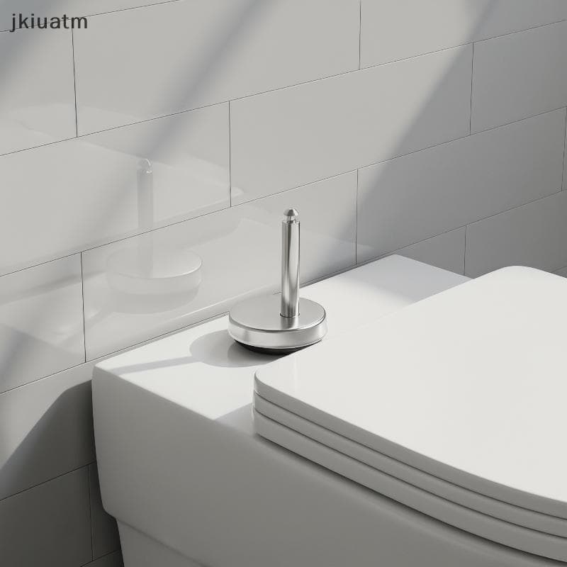 [jkiuatm] 1 Par De Parafusos De Fixação Para Assento De Vaso Sanitário Resistentes , Ajuste Universal , Fácil Instalação