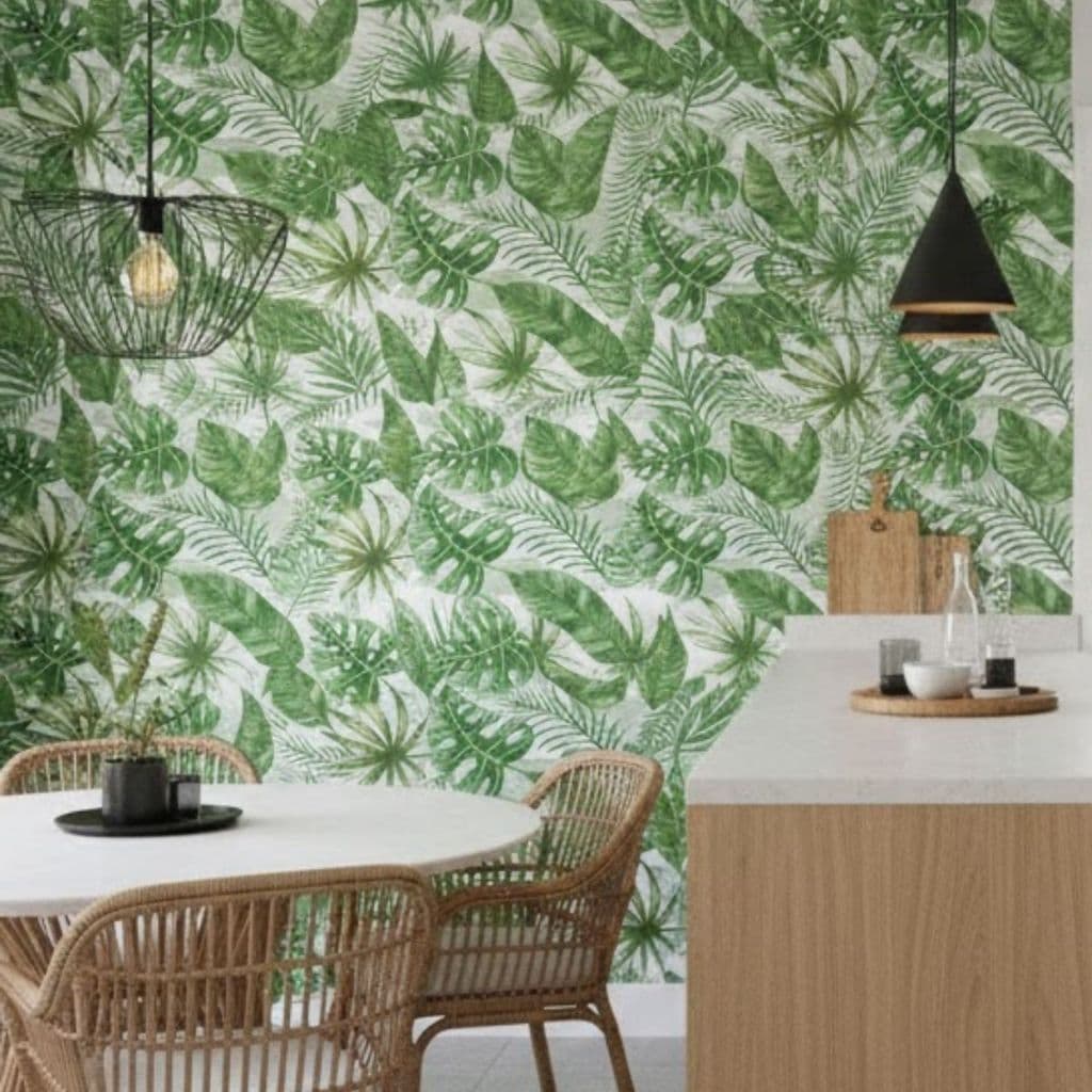 Papel de Parede Coleção Tropical Adesivo Impermeável Qualidade Premium 5MX45CM
