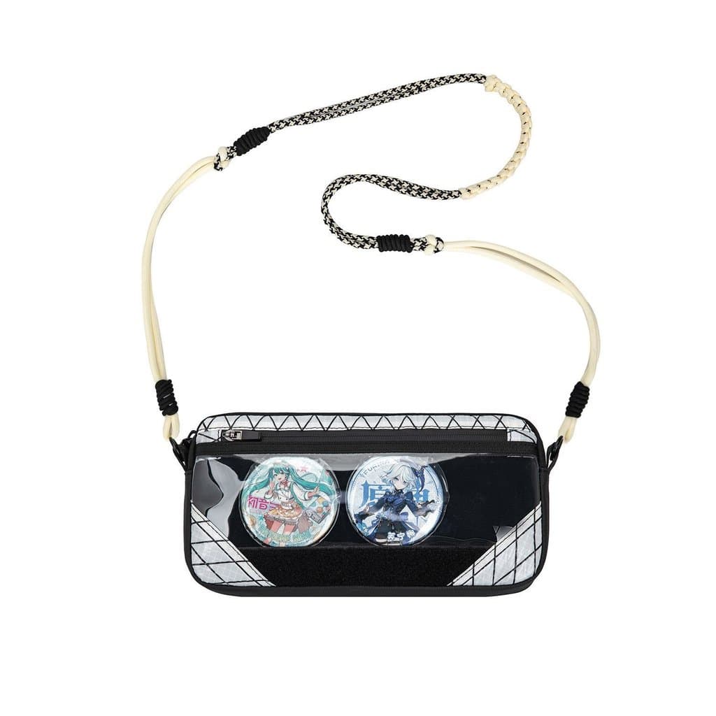 Grande cigarra transparente saco lateral funcional bidimensional dor saco do mensageiro bolsa de ombro masculina saco de