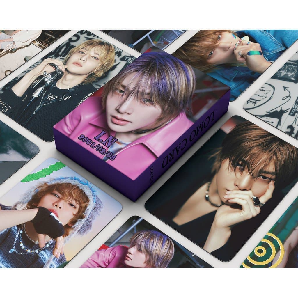 Kpop 55 Pçs/Set Stray Kids ATE In Solo Lomo Cartões Meninos Photocards Straykids Cartão Fotográfico Postal Para Coleção