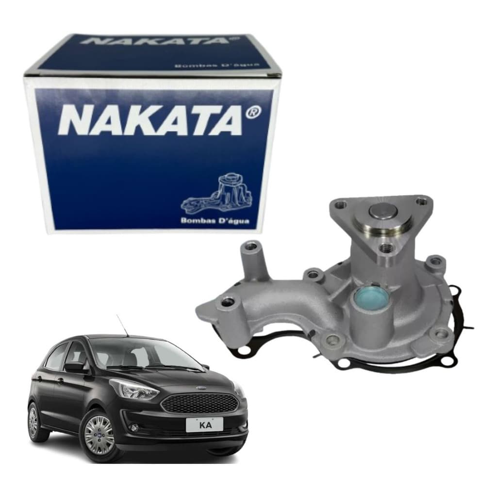 Bomba Dagua D`agua Ford Ka 1.0 12v 2014 2015 2016 2017 2018 2019 2020 2021 Original Nakata