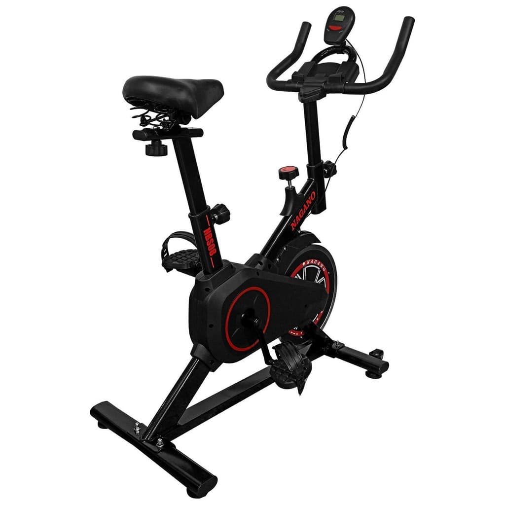 Bicicleta Ergométrica Spinning 8kg com Monitor