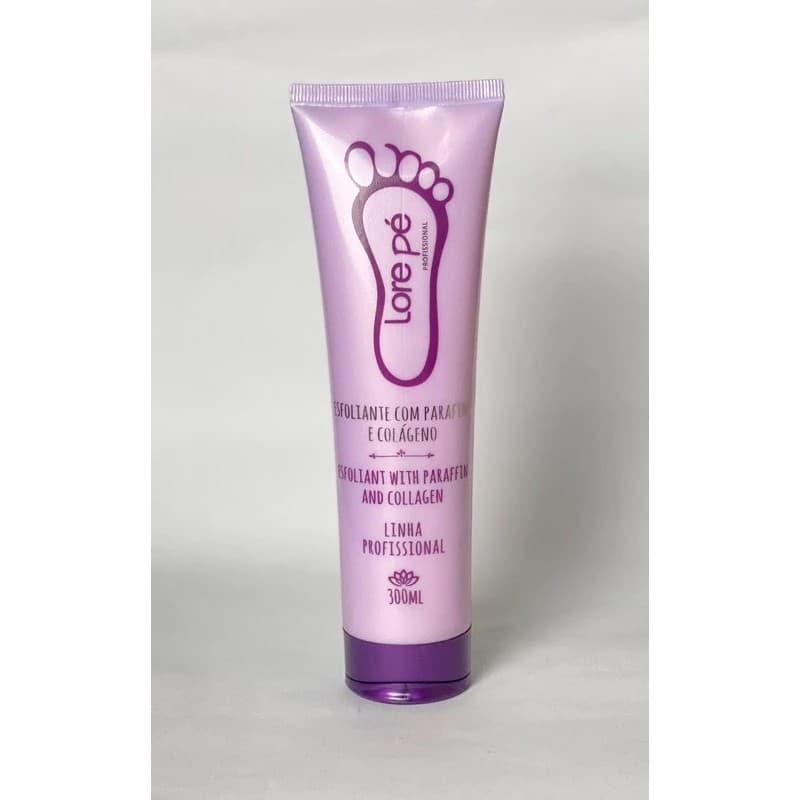 Esfoliante com Parafina e Colágeno Lore Pé 300ml / 275g
