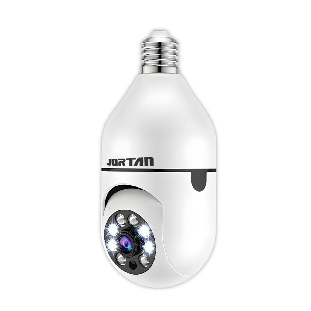 Mini IP Câmera de Segurança Wi-fi Branco com Áudio Bidirecional Visão Noturna e Sensor de Movimento - com App YOOSEE