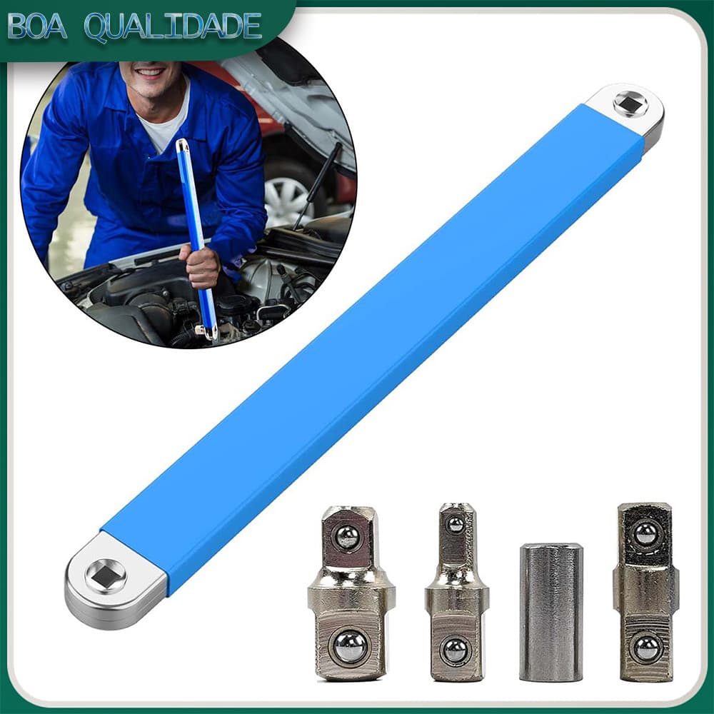 Chave de extensão multifuncional 39x3.5x1.5cm chave de extensão de catraca chave de dupla finalidade