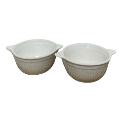 Bowl Cumbuca KIT 2 UNIDADES Imperial 500ml Cerâmica Caldos Sopas