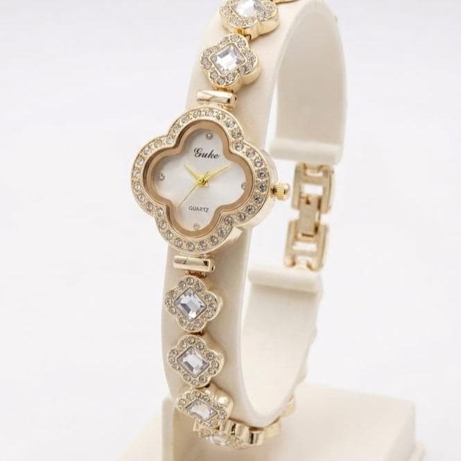Relógio Feminino Trevo Quartz Estilo Elegante, Ideal para o Dia a Dia