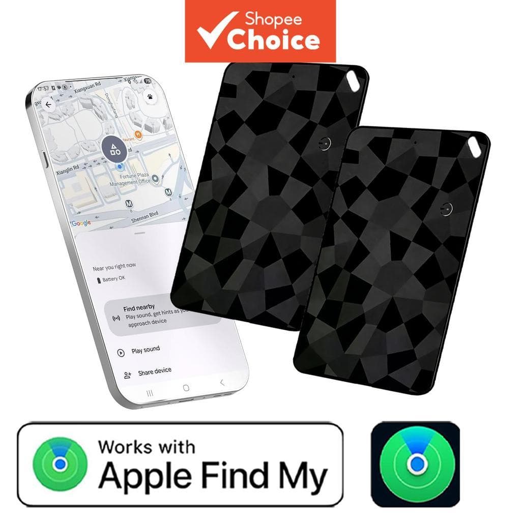 Air Tag Carteira Rastreador Cartão IP68 À Prova Dip68 Água Bluetooth Carteiras Inteligentes Localizador Apple Encontrar