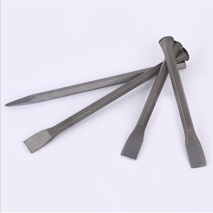 Cinzel para alvenaria Cinzel afiado Cinzel plano Cinzel plano Cinzel plano Cabeça plana Stonemaker Cinzel de aço Cimento