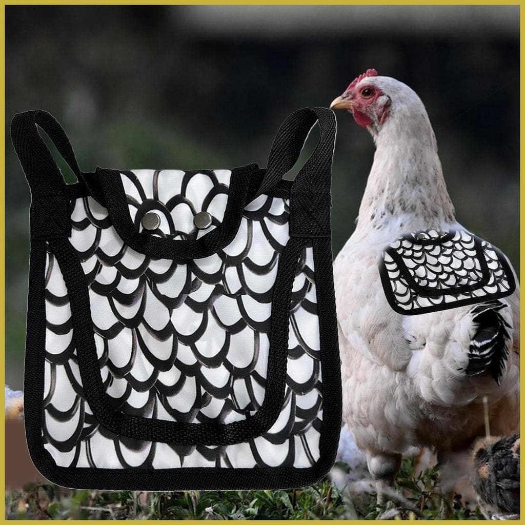 Sela De Galinha Para Galinhas , Jaqueta Lavável Aves , Aventais De Frango Com Alça Ajustável Gelat Pequeno E Médio1br