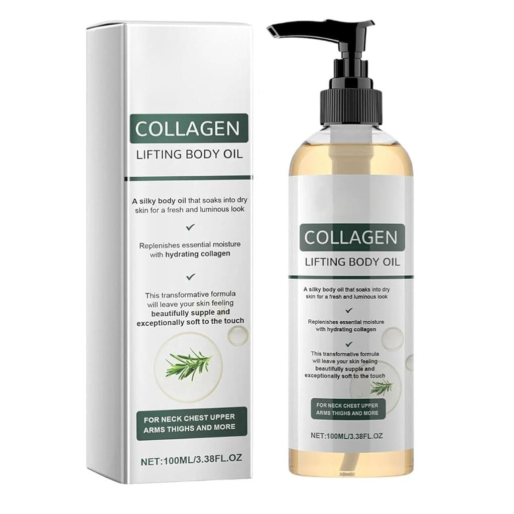 Orelvique Collagen Oil, o novo óleo corporal lifting com colágeno de 2026, é adequado para uso após o banho, pode tonifi
