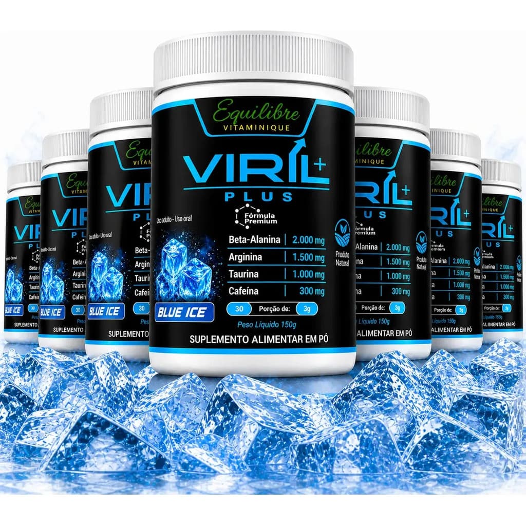 Viril Plus Energia Desempenho Masculino 150g Virilplus