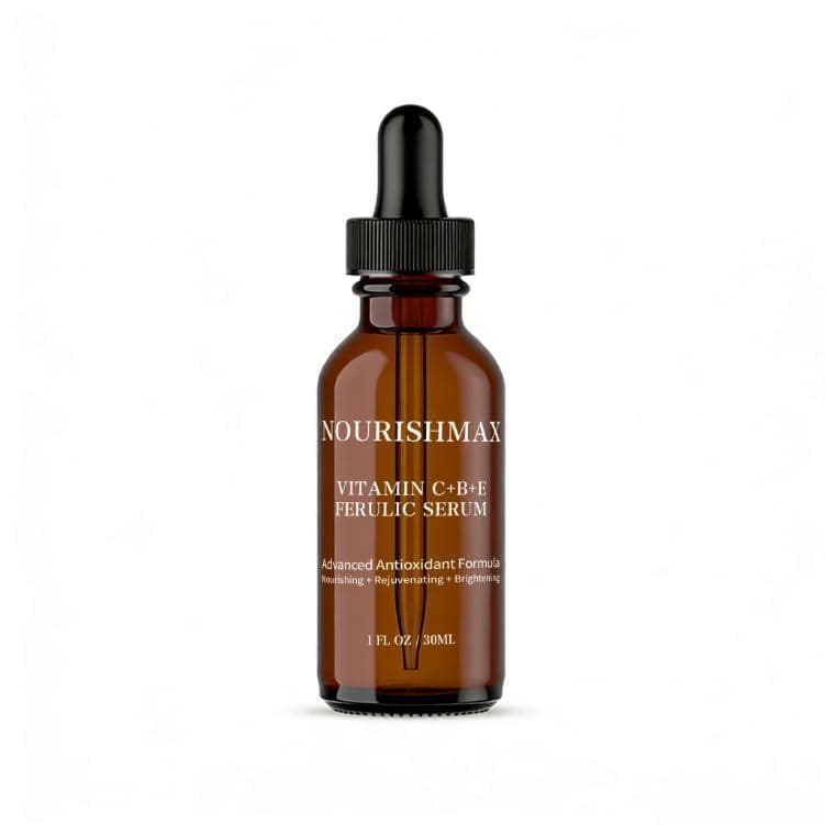 Sérum de Vitamina C, nourishmax sérum de vitamina C, para Todos os Tipos de Pele, 1 Fl Oz