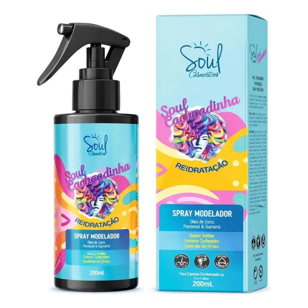 Spray Finalizador Soul Cacheadinha 200ml