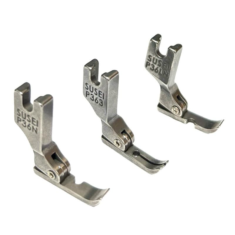 Calcador Ziper Estreito P36N/P363/P36LN Para Máquina Reta Industrial