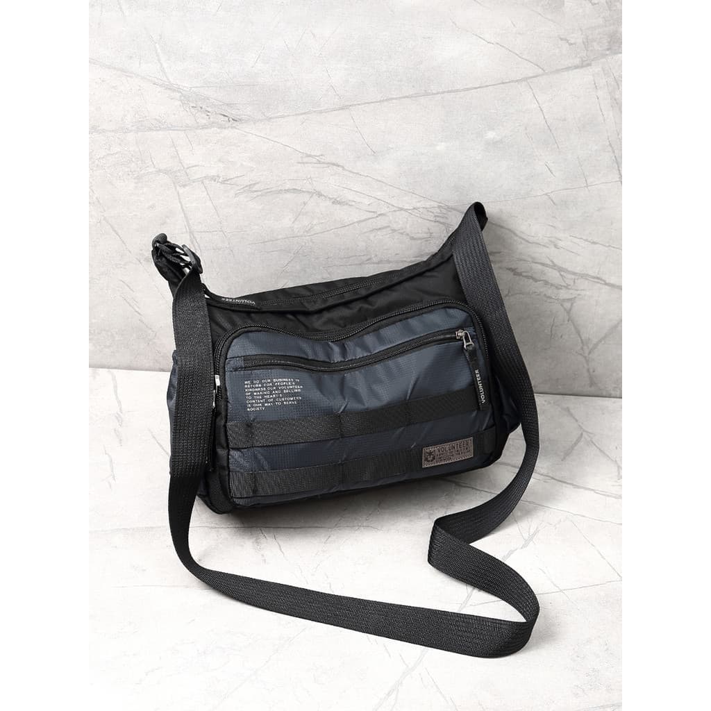 Bolsa mensageiro voluntária de grande capacidade, bolsa de ombro portátil para homens, bolsa de ombro Oxford, mochila ma