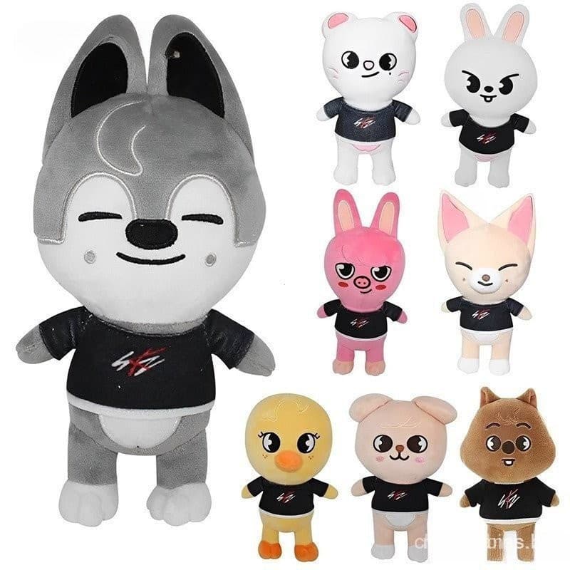20cm Boneco de Pelúcia Cartoon KPOP Stray Kids Skzoo Brinquedo de Pelúcia Presente para Bebê RVUF