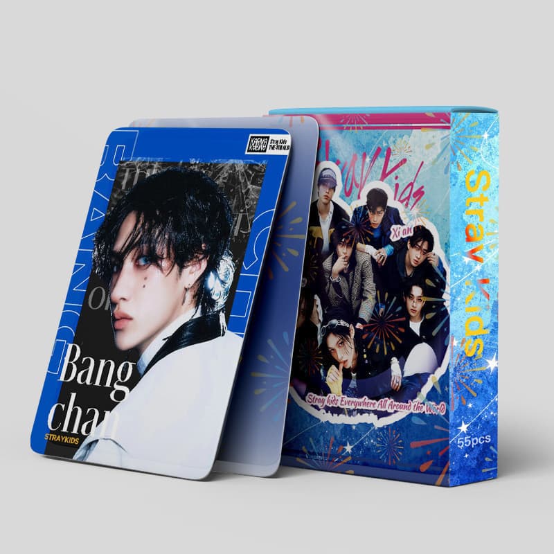55 Unidades/Conjunto Cartões Postais Kpop Idol Straykids lomo Para Coleções De Fãs
