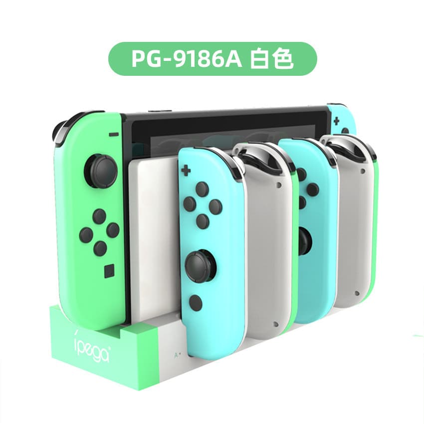 PG-9186 NS Dock Charger Joypad Alça pequena Base de carregamento Carregador Joypad