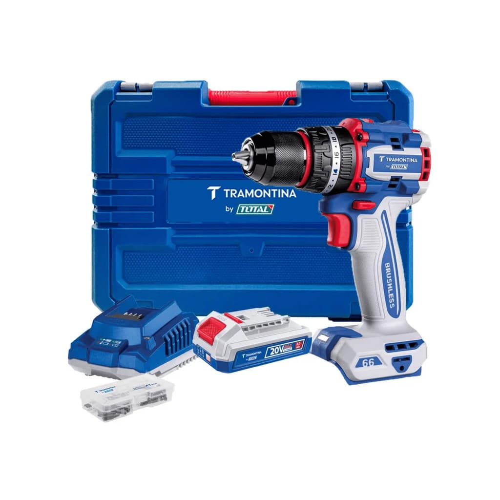 Kit Parafusadeira/Furadeira de Impacto 1/2" + Parafusadeira de Impacto 1/4" 20V: