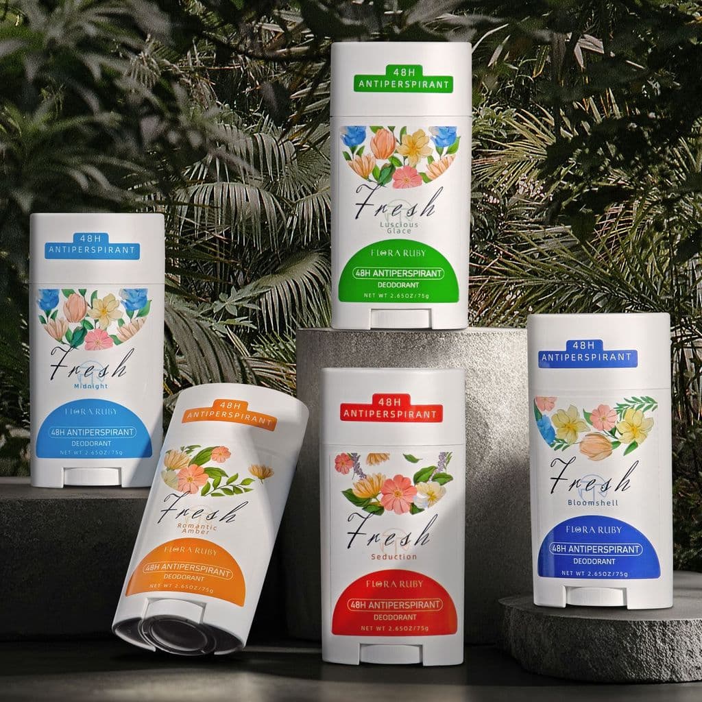 FloraRubi Desodorante Antitranspirante Fragrância de Longa Duração Antitranspirante Stick Fade Odor Desodorante Fragrânc