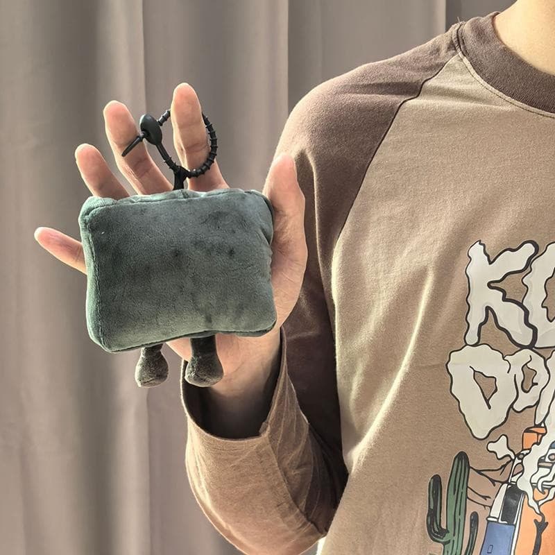 Decorador Gravação Fitas Brinquedo De Pelúcia Chaveiro Dos Desenhos Animados Macio Boneca Pingente Carro Mochila Saco De