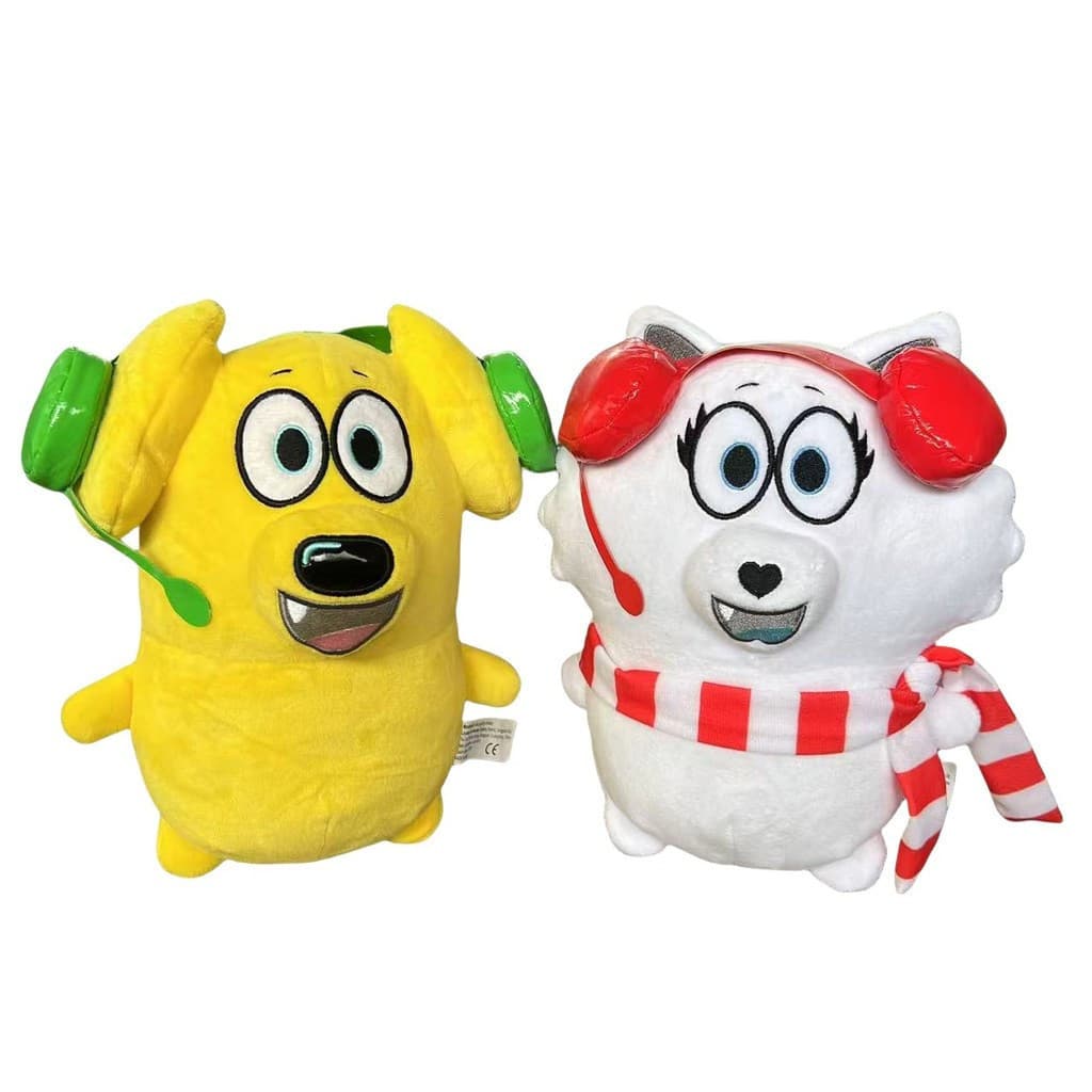 Tyler E Snowi Duo Plush – Bonecos Macios Confortáveis , Brinquedos Colecionáveis Para Crianças
