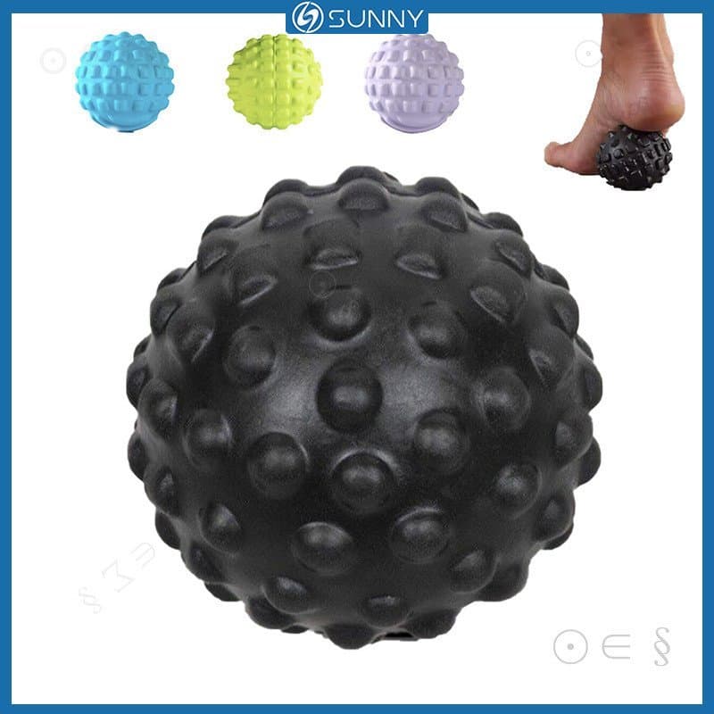 Bola de Massagem SunnyFit para Alívio da Dor Muscular nas Costas, Pés, Ombros e Pernas, Bola de Terapia de Pontos de Gat