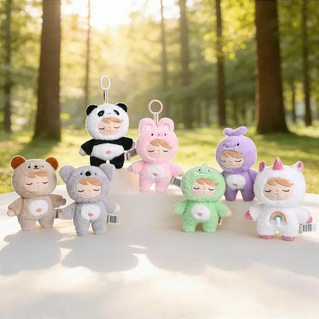 Pelúcia Metoo Pocket Hugs Serie Animais 1 Sortido