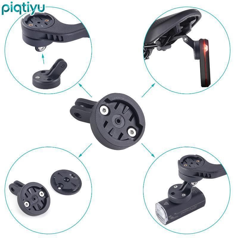 Adaptador De Suporte De Farol De Câmera PIQTI Montagem Combinada De Liberação Rápida Para Bicicleta