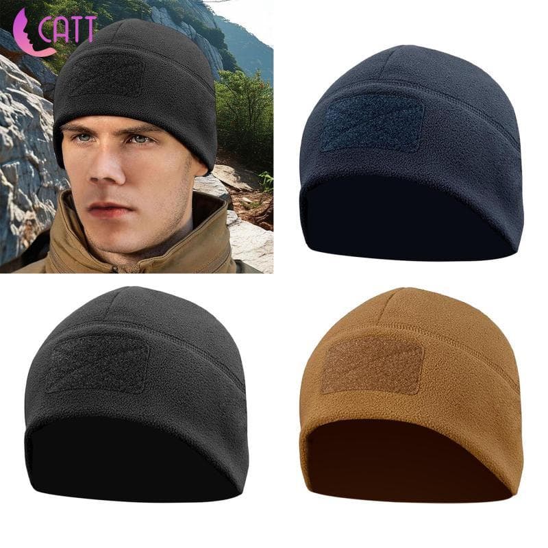 [Dadada2] Gorro De Lã Masculino Quente À Prova De Vento Caveira Boné Soft De Relógio Ao Ar Livre Inverno Chapéu Para Cam