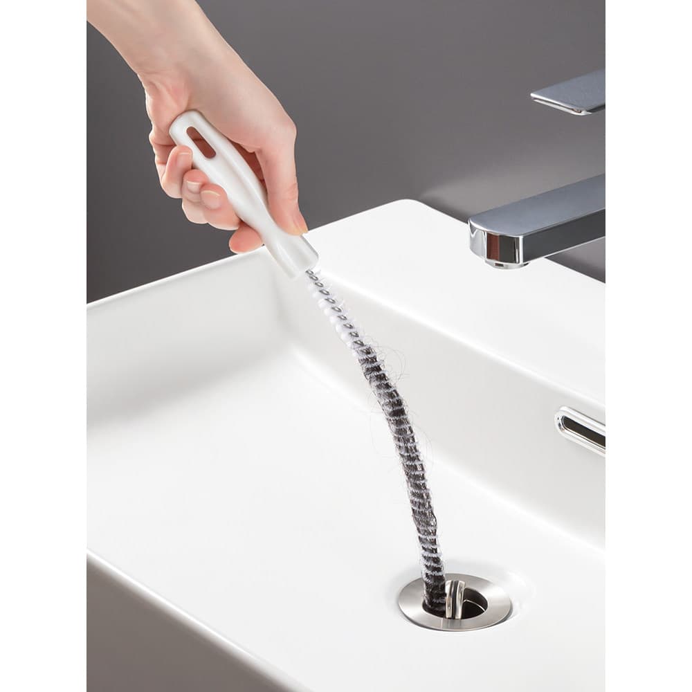 Desbloqueador de tubos para banheiro, ralo de esgoto, limpador de cabelo, pia, limpeza, ferramenta de desbloqueio de tub