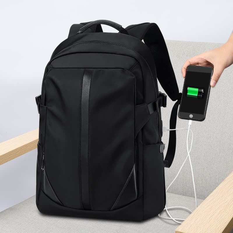 Mochila masculina mochila grande capacidade leve à prova dwaterproof água saco de viagem 53cm saco do computador novo es