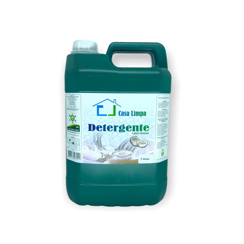DETERGENTE COCO GALAO 5L CASA LIMPA