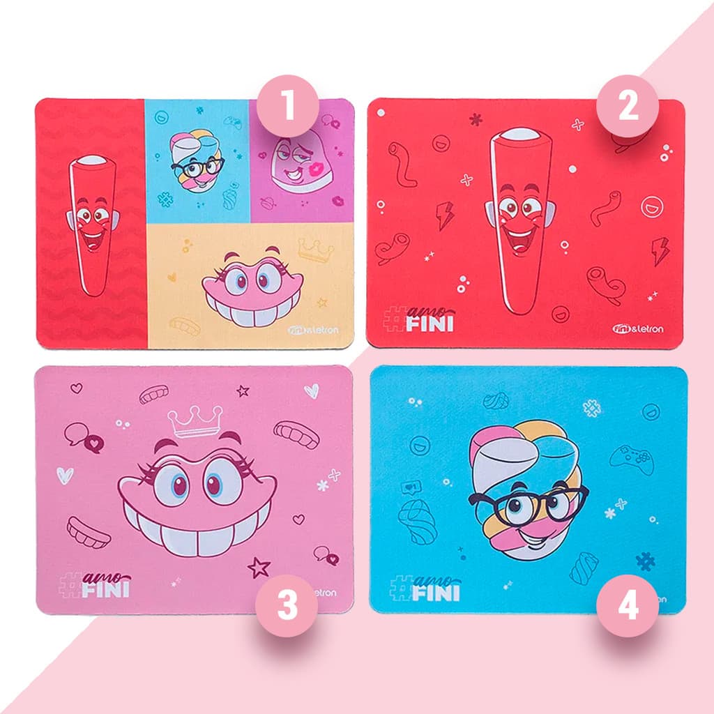 Mouse Pad Slim Fini Letron