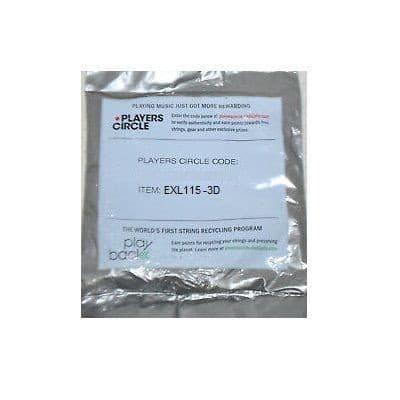 Encordoamento Guitarra .011 D'Addario EXL115 - 0096 (embalagem promocional)