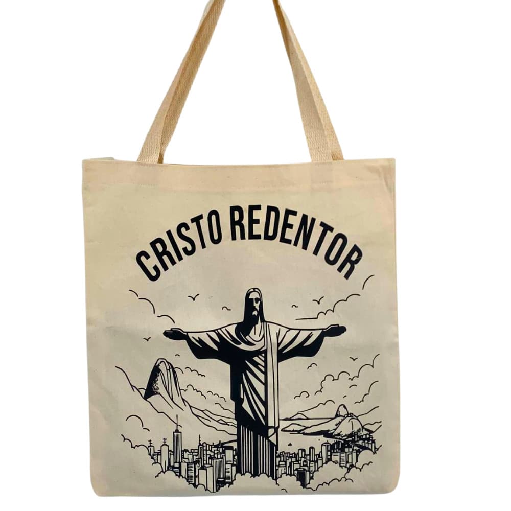 Ecobag Cristo Redentor Paisagem Rio de Janeiro