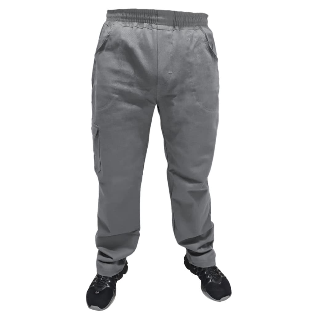 Calça de Uniforme Pedreiro Brim Profissional Reforçada