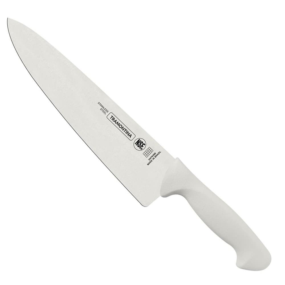 Faca Chef Tramontina Premium Lâmina Inox Cabo Polipropileno 10 polegadas
